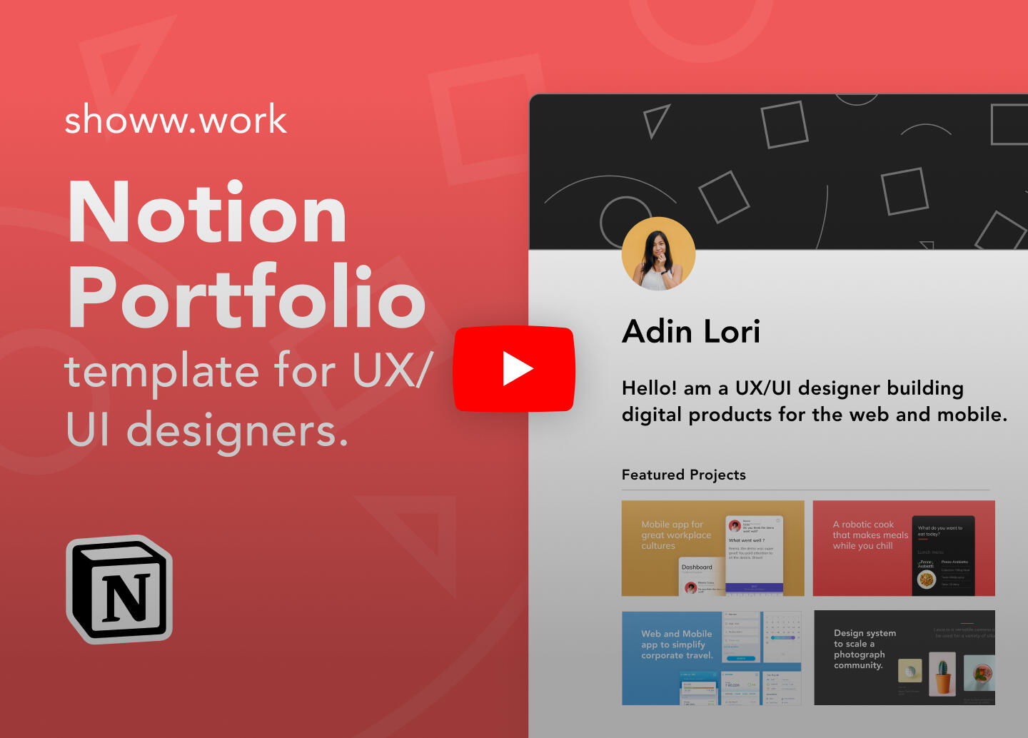 Watch template walk through on YouTube